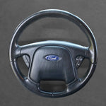 Griffowl Steering Wheel Cover for Personalized SUV Ford Escape 2001-2007. Perfect grip with our steering wheel wrap and custom interior touch.