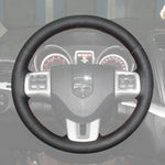 Griffowl Steering Wheel Cover for Bespoke Hatchback Dodge Grand Caravan 2011-2020. For refined interior upgrades using our wrap and stitch kit.