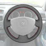 Griffowl Steering Wheel Cover for Bespoke Hatchback Renault Clio 2 Twingo 2 2007-2014. Elevate your interior with Griffowl's wrap and stitch kit.