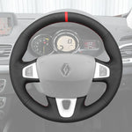 Griffowl Steering Wheel Cover for Bespoke Hatchback Renault Megane 3 Scenic 3 Grand Scenic Kangoo 2 2008-2020. Turn every drive into a luxury experience.