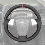 Griffowl Steering Wheel Cover for Bespoke Hatchback Toyota Avanza Calya 2014-2024. For refined interior upgrades using our wrap and stitch kit.