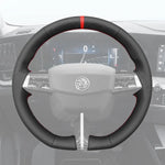 Griffowl Steering Wheel Cover for Bespoke Hatchback Vauxhall Astra Mk8 2022-2024. For refined interior upgrades using our wrap and stitch kit.