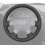 Griffowl Steering Wheel Cover for Bespoke Hatchback Volkswagen VW Golf GTI Mk3 Polo Mk3 1991-1998. Hand-sewn DIY kit blends grip, function, and style inside.