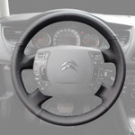 Griffowl Steering Wheel Cover for Crafted Touring Citroen C5 2008-2016. Perfect grip with our steering wheel wrap and custom interior touch.