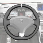 Griffowl Steering Wheel Cover for Crafted Touring Peugeot 308 SW 2008-2014. Perfect grip with our steering wheel wrap and custom interior touch.