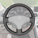 Griffowl Steering Wheel Cover for Crafted Touring Peugeot 308 SW Crafted Touring 2008-2014. Elevate your interior with Griffowl's wrap and stitch kit.