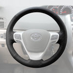 Griffowl Steering Wheel Cover for Crafted Touring Toyota Avensis 2009-2015. Perfect grip with our steering wheel wrap and custom interior touch.