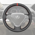 Griffowl Steering Wheel Cover for Customized Sedan Acura ILX TL 2009-2022. Perfect grip with our steering wheel wrap and custom interior touch.