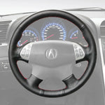 Griffowl Steering Wheel Cover for Customized Sedan Acura TL 2004-2006. Compact, hand-sewn DIY wrap for quick interior mods and grip upgrade.