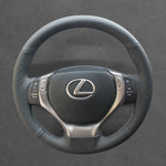 Griffowl Steering Wheel Cover for Customized Sedan Lexus ES350 ES300h GS200t GS350 GS450h GS F 2012-2016. Perfect for enthusiasts seeking refined interior mods.