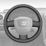 Griffowl Steering Wheel Cover for Customized Sedan Seat Exeo 2009-2012. Perfect grip with our steering wheel wrap and custom interior touch.