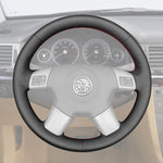 Griffowl Steering Wheel Cover for Customized Sedan Vauxhall Vectra C 2002-2004. For refined interior upgrades using our wrap and stitch kit.