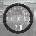 Griffowl Steering Wheel Cover for DIY Pickup Dodge RAM 1500 Classic 2500 3500 5500 2012-2018. Elevate your interior with Griffowl's wrap and stitch kit.