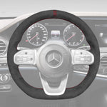 Griffowl Steering Wheel Cover for Personalized SUV Mercedes Benz C167 C253 H247 X167 X247 X253 W463 V167 18-23. Turn every drive into a luxury experience.