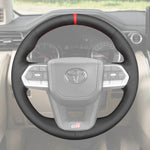 Griffowl Steering Wheel Cover for Personalized SUV Toyota Land Cruiser 300 Series J300 LC300 2022 2023 2024 2025. Turn every drive into a luxury experience.