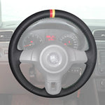Griffowl Steering Wheel Cover for Personalized SUV Volkswagen VW Tiguan 2010 2011 2012 2013 2014 2015 2016. Turn every drive into a luxury experience.