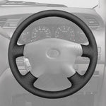 Griffowl Steering Wheel Cover for Personalized Toyota Sequoia Hilux Tundra Tacoma 1997-2004. Perfect grip with our steering wheel wrap and custom interior touch.