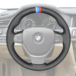 Griffowl Steering Wheel Cover for Tailored Coupe BMW 6 Series F12 F13 2011-2018. For refined interior upgrades using our wrap and stitch kit.