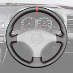 Griffowl Steering Wheel Cover for Tailored Coupe Honda Prelude Type S MK5 1997-2001. Hand-sewn kit for drivers seeking precision and comfort.