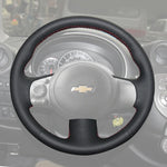 Griffowl Steering Wheel Cover for Bespoke Hatchback Chevrolet Chevy City Express 2015-2018. Elevate your interior with Griffowl's wrap and stitch kit.