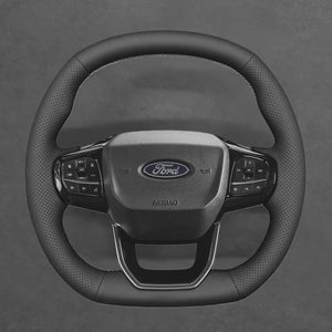 Bespoke Steering Wheel Cover for Ford Tourneo Transit Custom Mk2 2022-2025