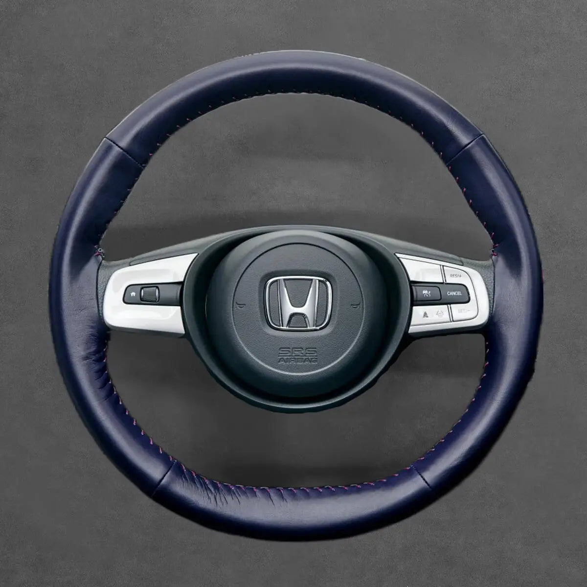 Griffowl Steering Wheel Cover for Bespoke Hatchback Honda Fit 2020-2025. Perfect grip with our steering wheel wrap and custom interior touch.