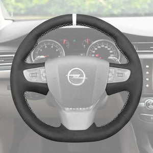 Griffowl Steering Wheel Cover for Bespoke Hatchback Opel Zafira Life 2019-2025. For refined interior upgrades using our wrap and stitch kit.