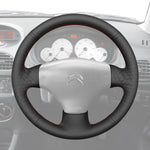 Griffowl Steering Wheel Cover for Bespoke Hatchback citroen C3 2003-2012. Perfect grip with our steering wheel wrap and custom interior touch.