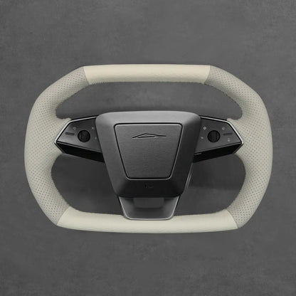 Custom Steering Wheel Steering Wheel Cover for Tesla Cybertruck 2023-2025
