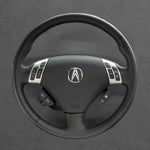 Griffowl Steering Wheel Cover for Customized Sedan Acura TSX 2004-2008. Perfect grip with our steering wheel wrap and custom interior touch.