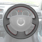 Griffowl Steering Wheel Cover for Customized Sedan Dacia Logan 2009-2012. Perfect grip with our steering wheel wrap and custom interior touch.