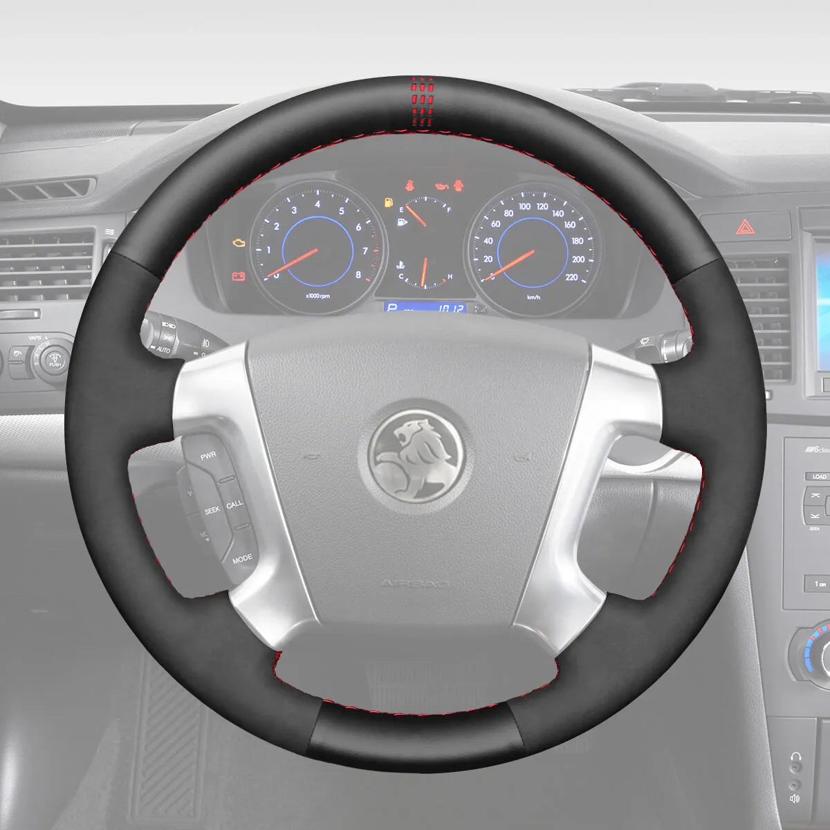 Griffowl Steering Wheel Cover for Customized Sedan Holden Epica 2006-2010. Perfect grip with our steering wheel wrap and custom interior touch.