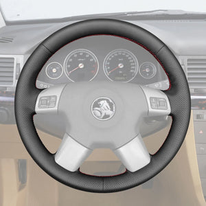 Griffowl Steering Wheel Cover for Customized Sedan Holden Vectra 2002-2005. Perfect grip with our steering wheel wrap and custom interior touch.