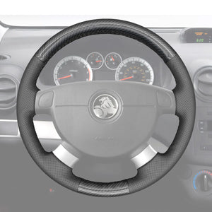 Griffowl Steering Wheel Cover for Customized Sedan Holden Viva 2005-2008. Perfect grip with our steering wheel wrap and custom interior touch.