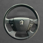 Griffowl Steering Wheel Cover for Customized Sedan Toyota Crown 2010-2014. Perfect grip with our steering wheel wrap and custom interior touch.