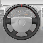 Griffowl Steering Wheel Cover for DIY Pickup GMC Canyon 2004-2012. DIY kit includes hand-sewn wrap for luxury interior mods.
