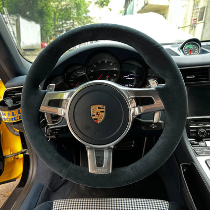 Griffowl Italian Alcantara Steering Wheel Wraps