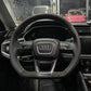 Griffowl Italian Alcantara & Genuine Leather Steering Wheel Wraps