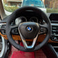 Griffowl Italian Alcantara & Genuine Leather Steering Wheel Wraps