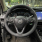Griffowl Premium Genuine Leather Steering Wheel Wraps