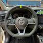 Griffowl Premium Genuine Leather Steering Wheel Wraps