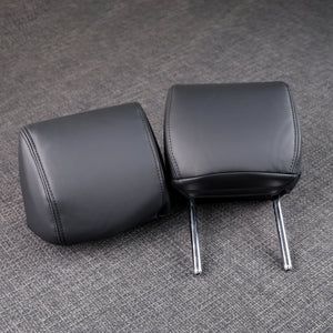 Leather Car Headrest Cover Compatible with Honda CR-V 2017-2022