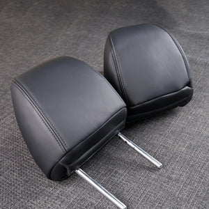 Leather Car Headrest Cover Compatible with Toyota Avalon 2019-2022 Highlander 2020-2025