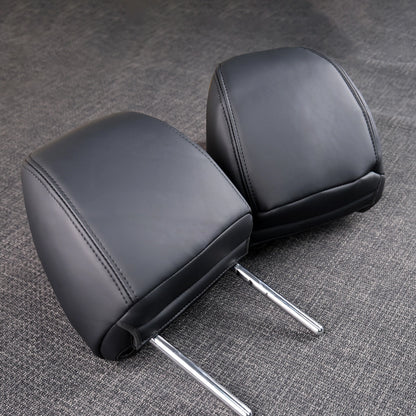 Leather Car Headrest Cover Compatible with Toyota Avalon 2019-2022 Highlander 2020-2025
