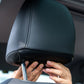 Leather Car Headrest Cover Compatible with Toyota Camry 2018-2024