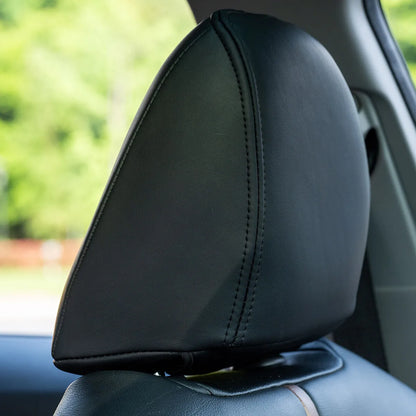 Leather Car Headrest Cover Compatible with Toyota Camry 2018-2024