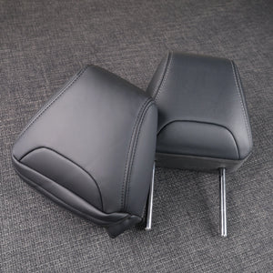 Leather Car Headrest Cover Compatible with Toyota Rav4 2019-2024