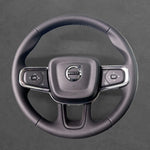 Griffowl Steering Wheel Cover for Personalized SUV Volvo XC40 2018-2025. Perfect grip with our steering wheel wrap and custom interior touch.