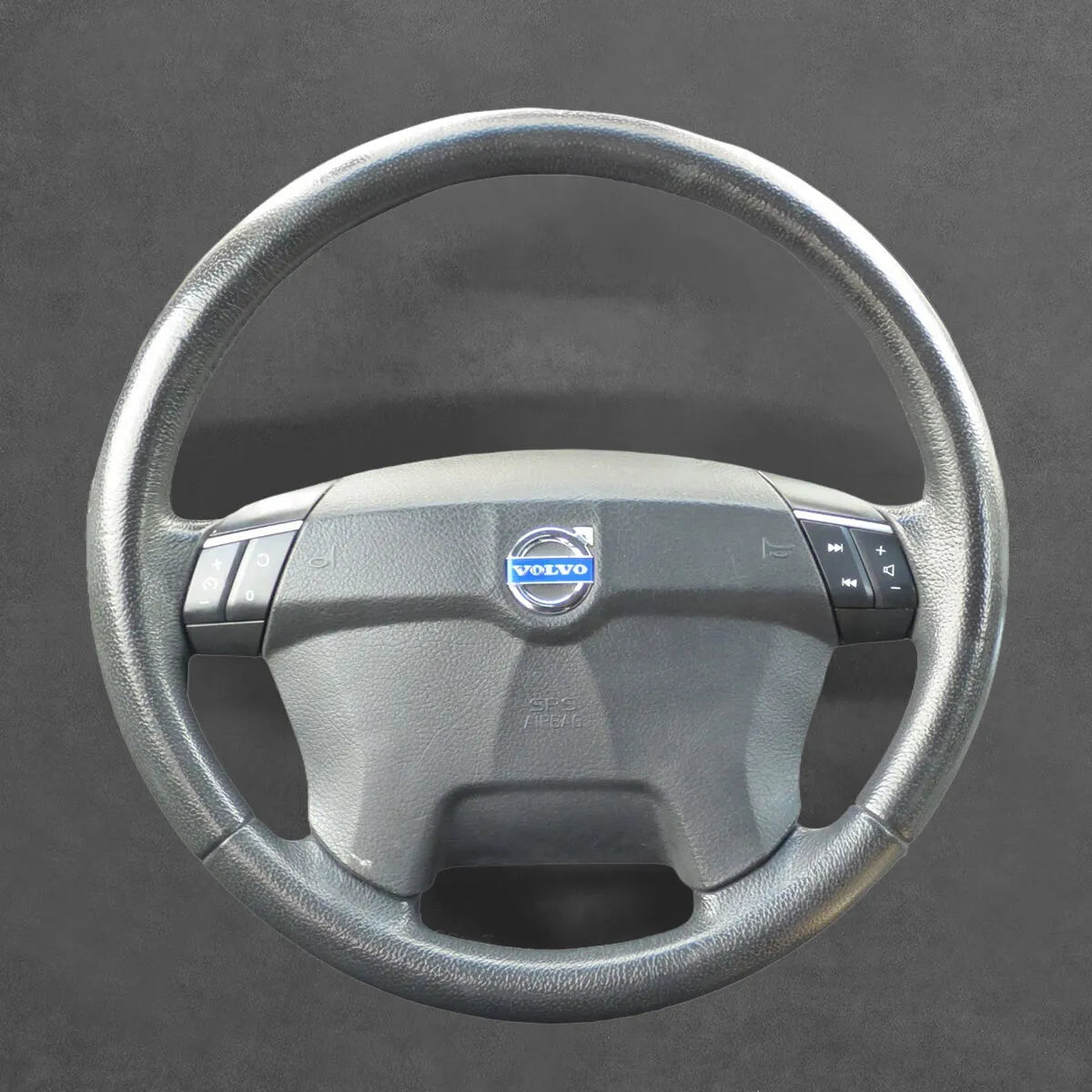 Griffowl Steering Wheel Cover for Personalized SUV Volvo XC90 2002-2014. Perfect grip with our steering wheel wrap and custom interior touch.