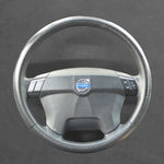 Griffowl Steering Wheel Cover for Personalized SUV Volvo XC90 2002-2014. Perfect grip with our steering wheel wrap and custom interior touch.